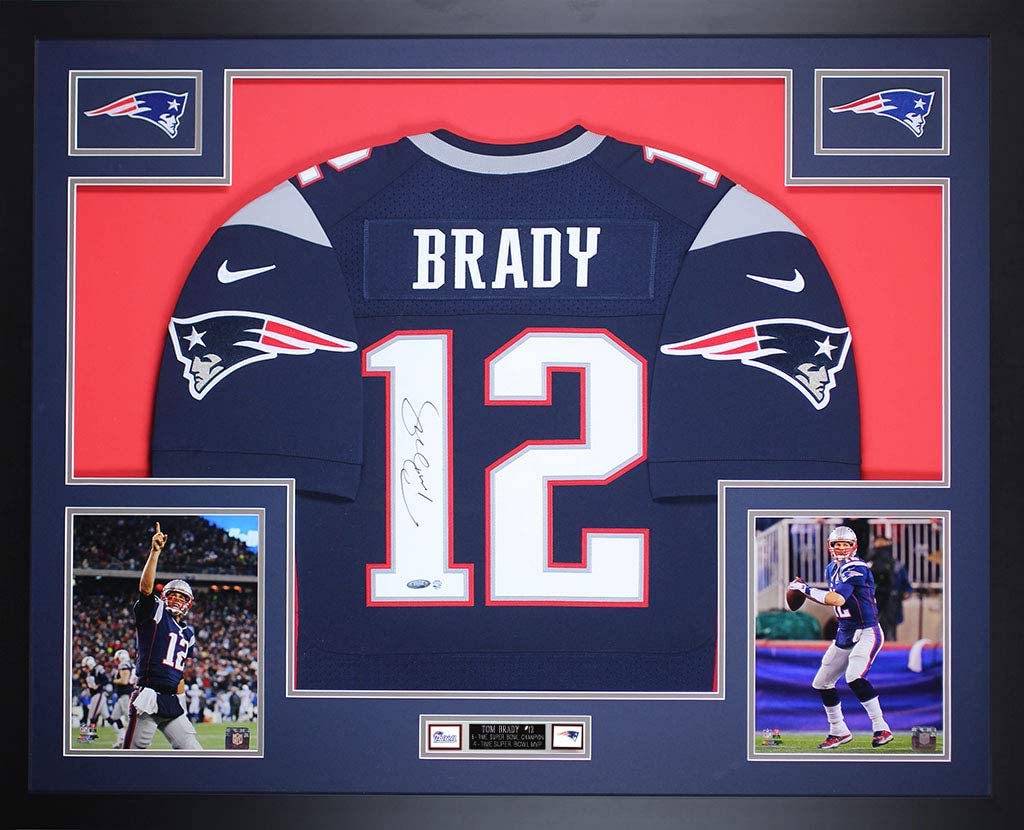 price of an autographed Tom Brady jersey