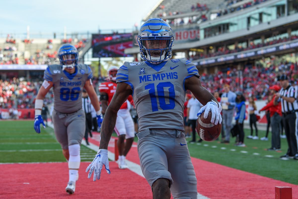 Memphis Tigers offense projected 2020 stats