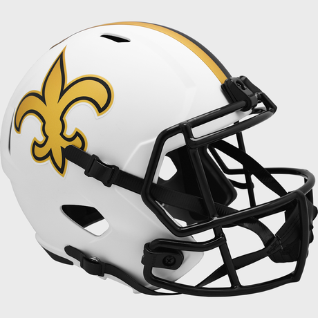 New Orleans Saints unveil new black helmets to be worn for at