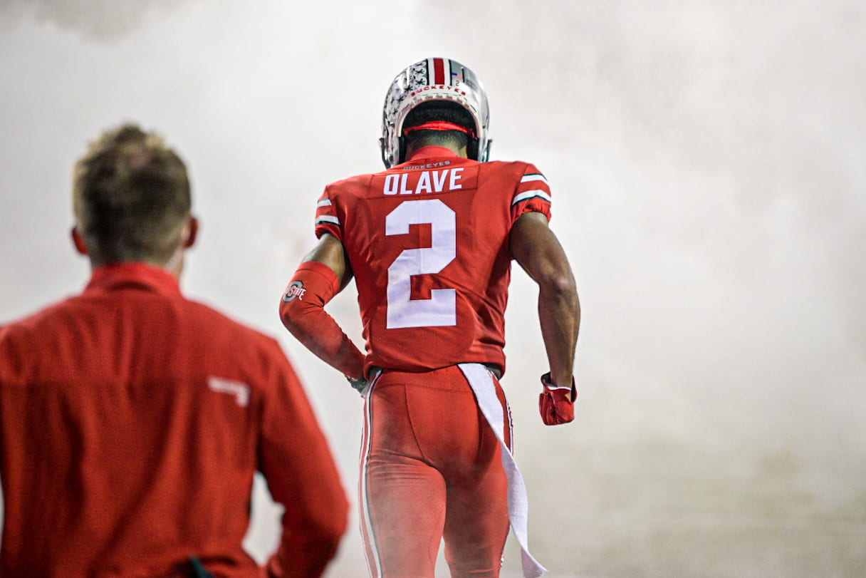 New Orleans Saints - With the 11th pick in the NFL Draft, the Saints select  Ohio State WR Chris Olave!