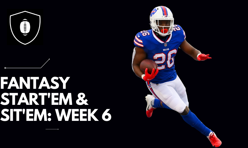 NFL Start 'Em, Sit 'Em for Week 6 RBs