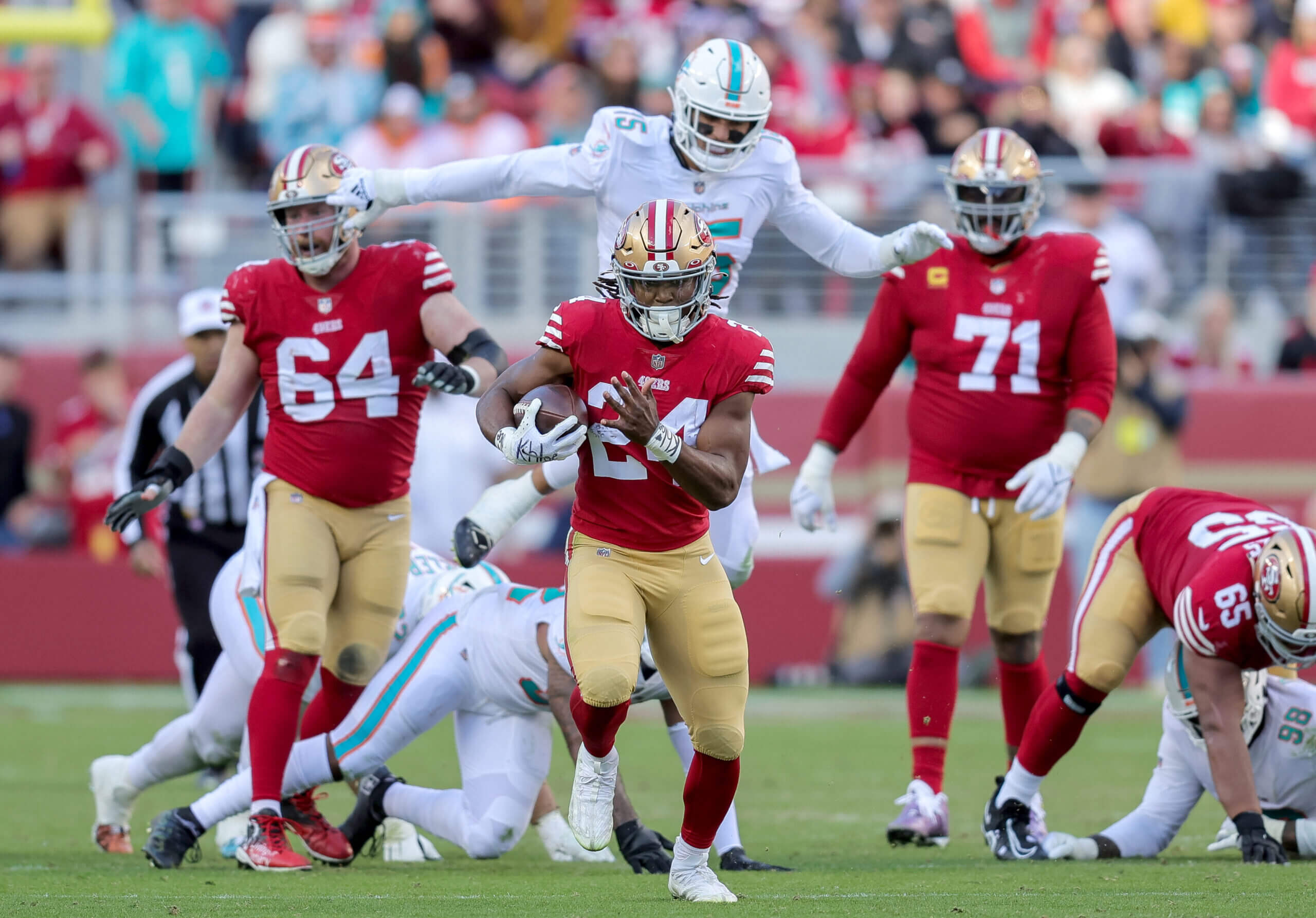 San Francisco 49ers depth chart: RB Jordan Mason dropping role?