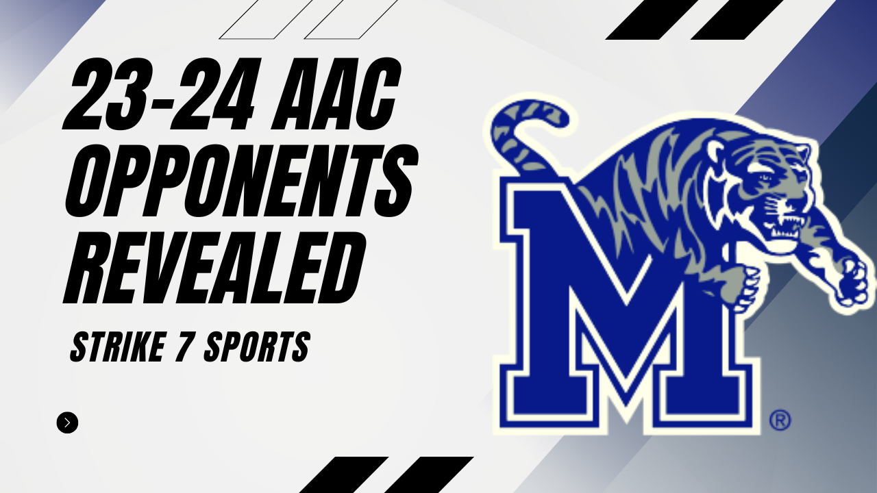 Memphis Basketball 20232024 AAC Opponents Revealed