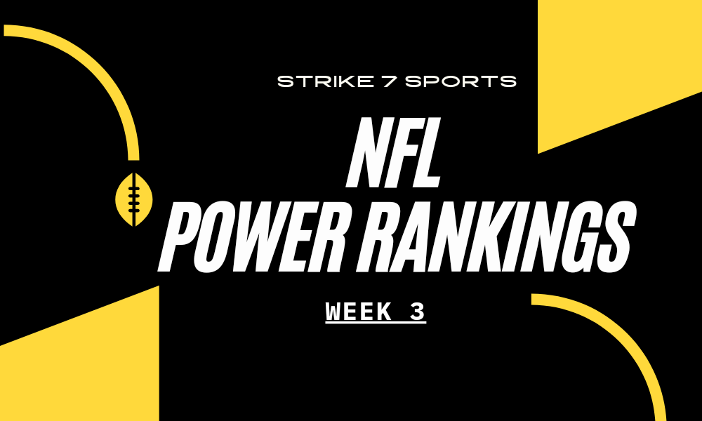 NFL Power Rankings for Week 3