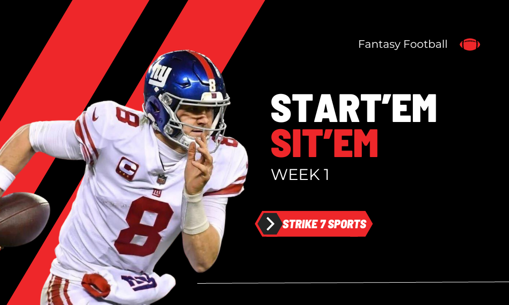 NFL Start'em, Sit'em for Week 1: QBs